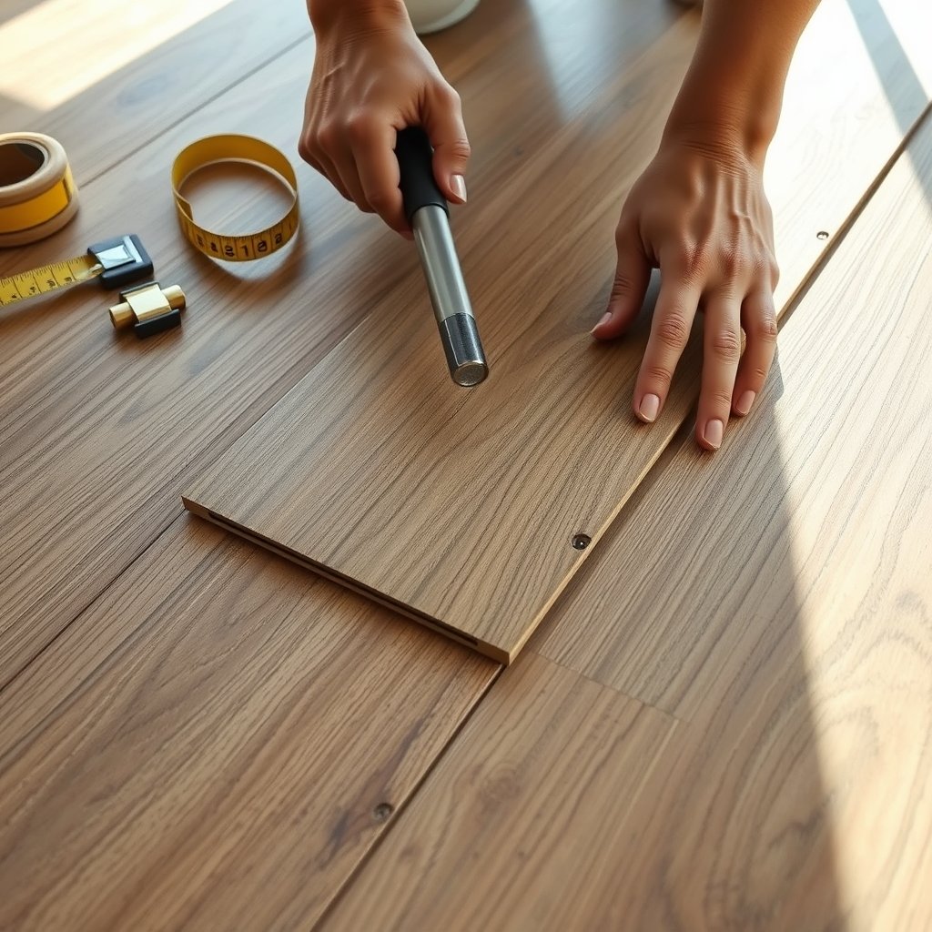 luxury vinyl plank flooring - Illustration 2