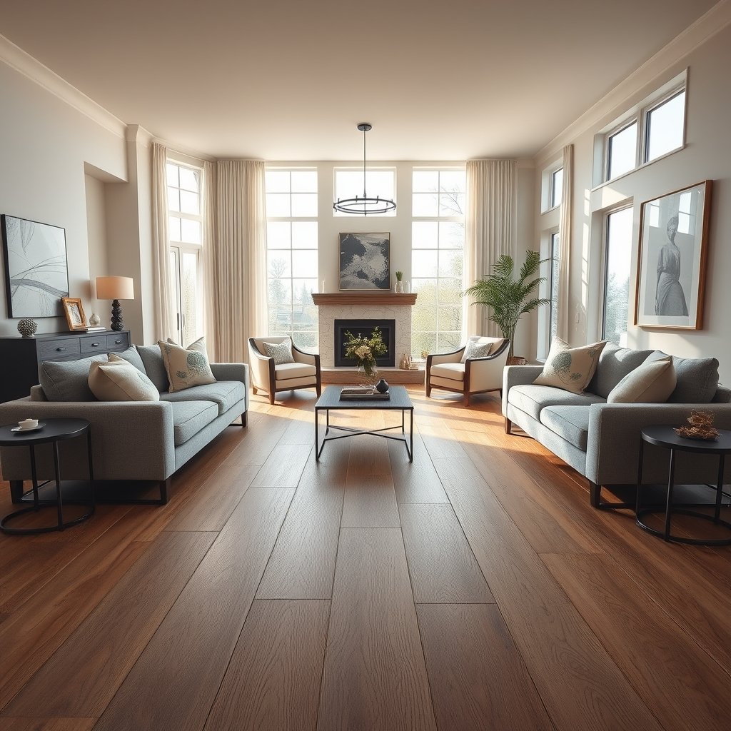 luxury vinyl plank flooring - Illustration 1