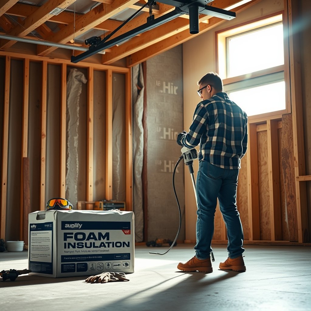 spray foam insulation DIY - Illustration 1